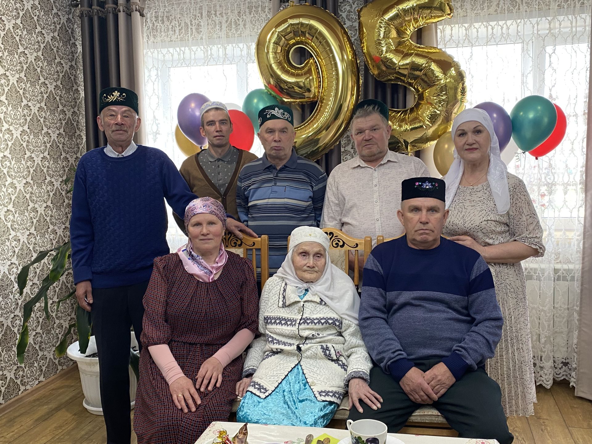 Жительница села Балыклы Кукморского района Равиля Мусина отметила 95-летний юбилей