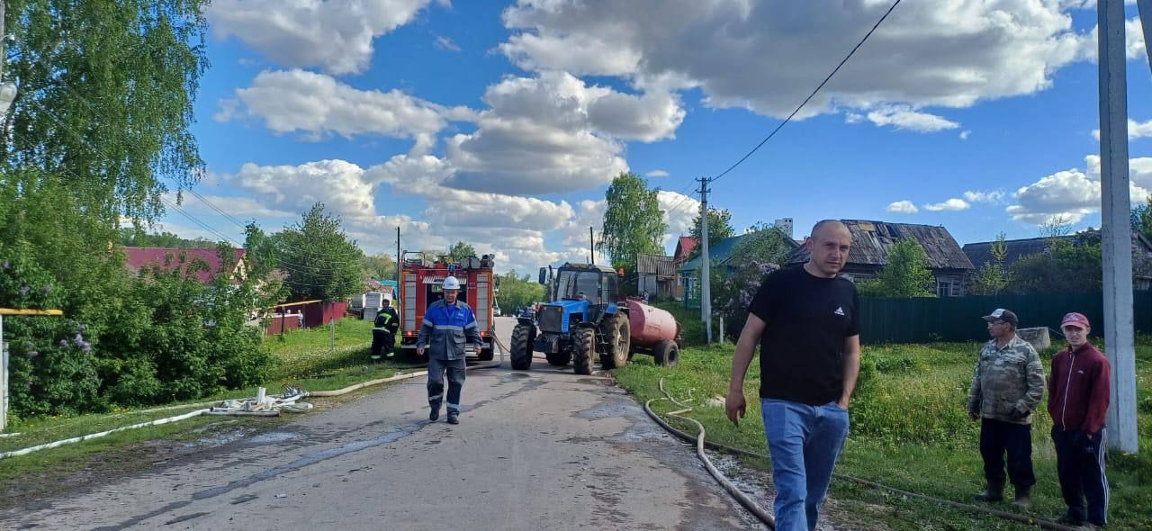Кукмара районында кеше яшәми торган йорт янып беткән