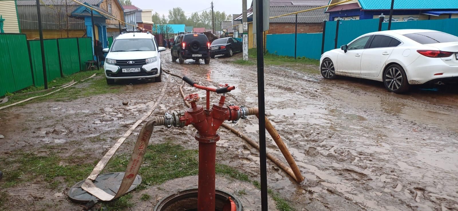В Кукморском районе огонь уничтожил дом