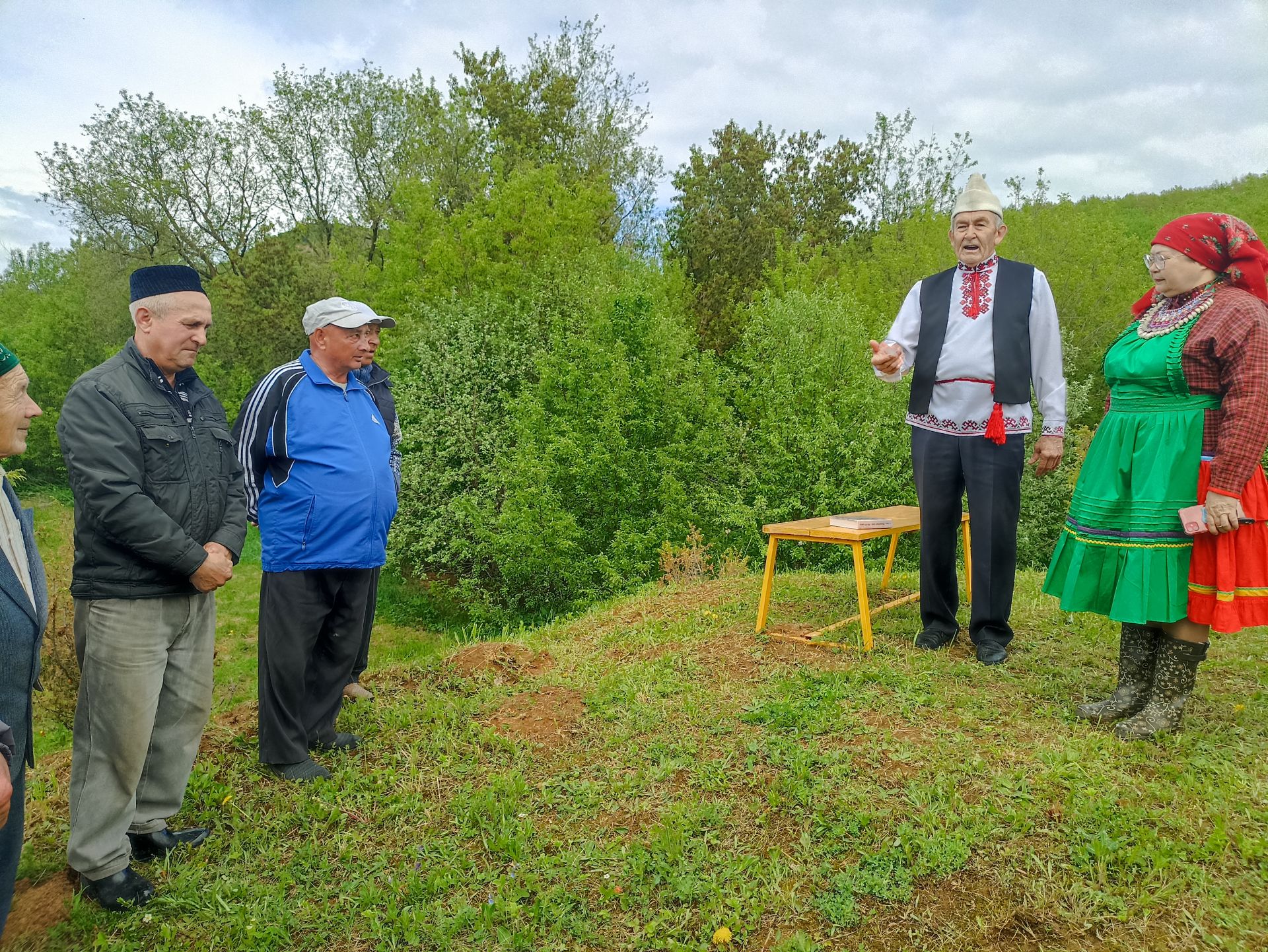 Кукмара районында яшәүче марилар үз халкының милли традицияләрен, мәдәниятен саклауга зур игътибар бирә