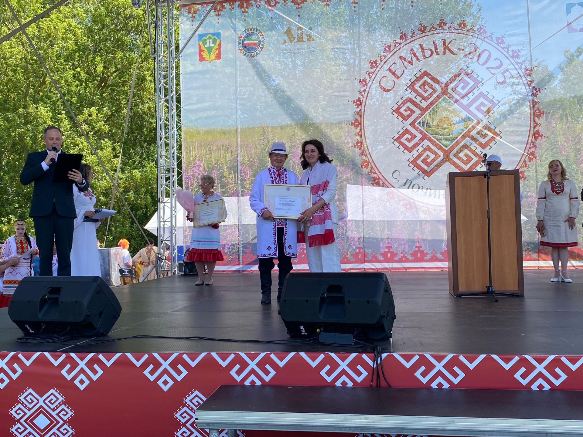 Кукмара районының Поч. Кучук авылында мари традицион мәдәниятенең республика бәйрәме «СЕМЫК-2025» узды