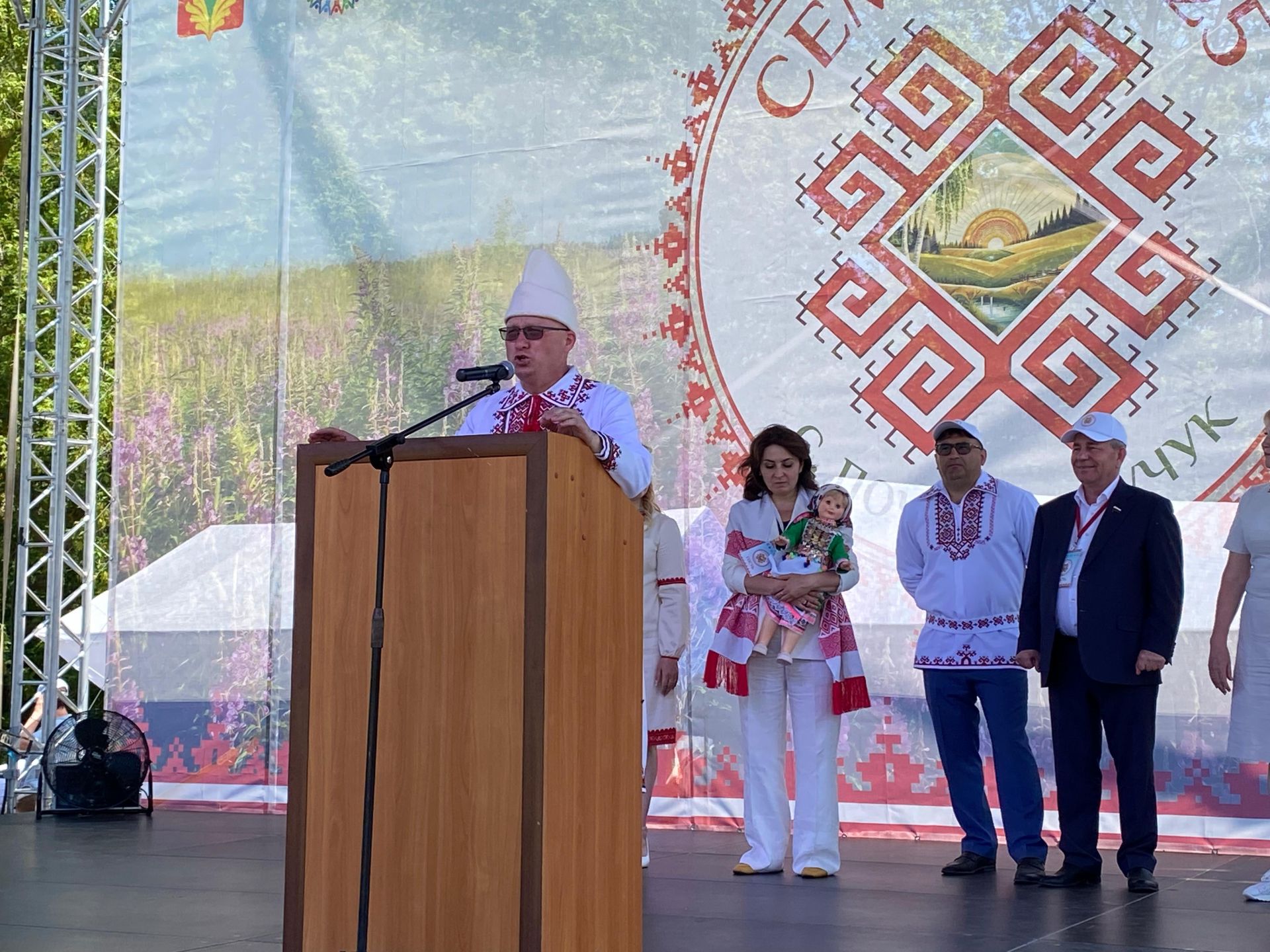 Кукмара районының Поч. Кучук авылында мари традицион мәдәниятенең республика бәйрәме «СЕМЫК-2025» узды