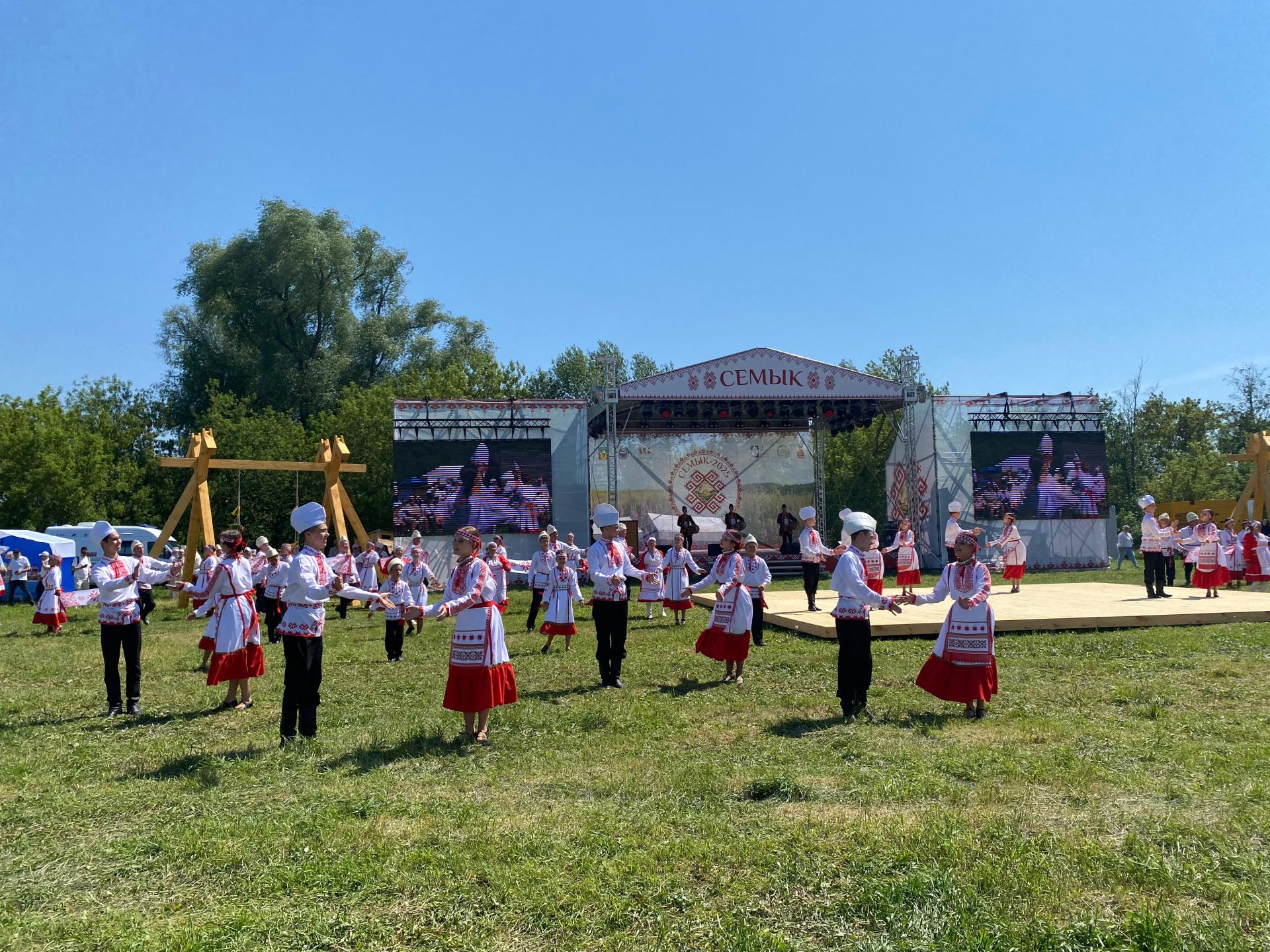 Кукмара районының Поч. Кучук авылында мари традицион мәдәниятенең республика бәйрәме «СЕМЫК-2025» узды
