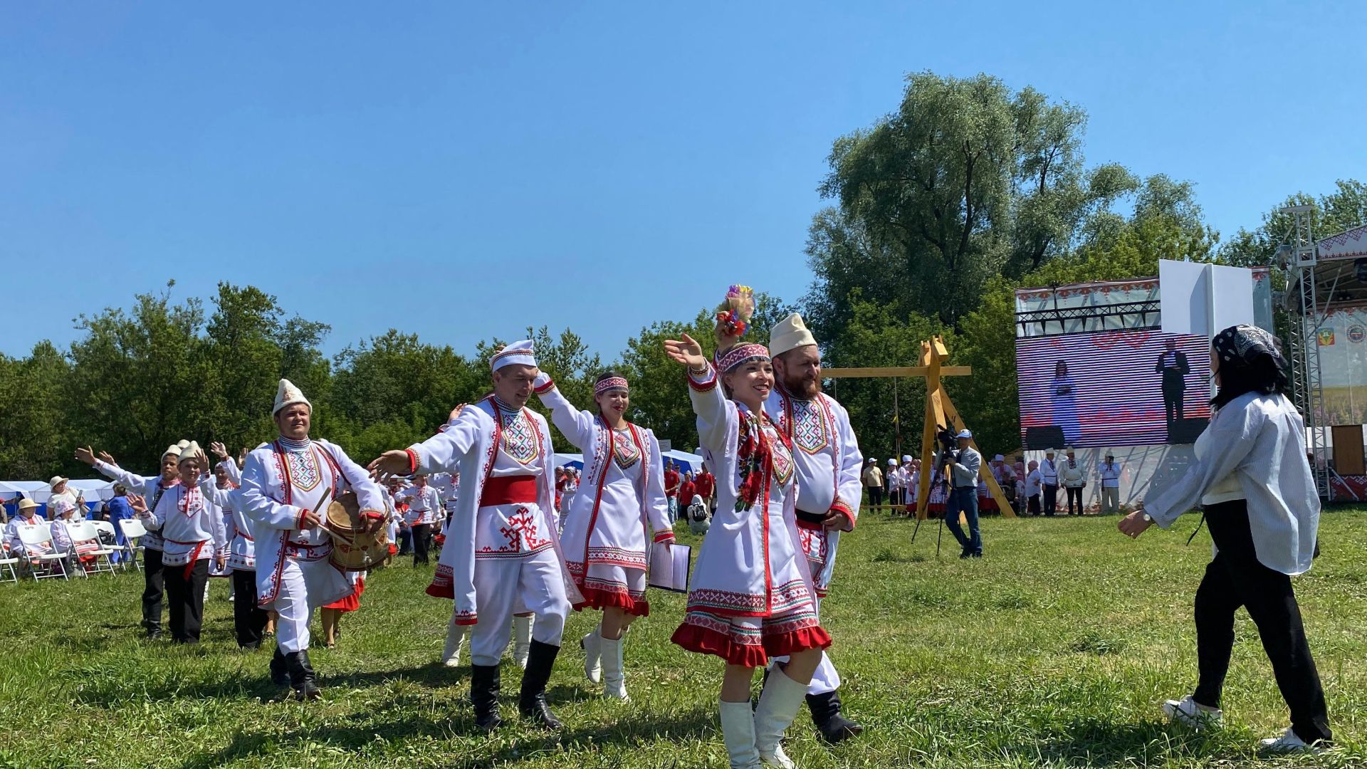 Кукмара районының Поч. Кучук авылында мари традицион мәдәниятенең республика бәйрәме «СЕМЫК-2025» узды