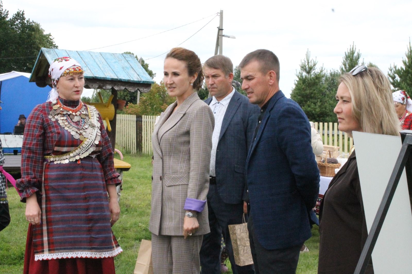 В Кукморском районе открыли интерактивно-творческую площадку «Окно в удмуртский мир»