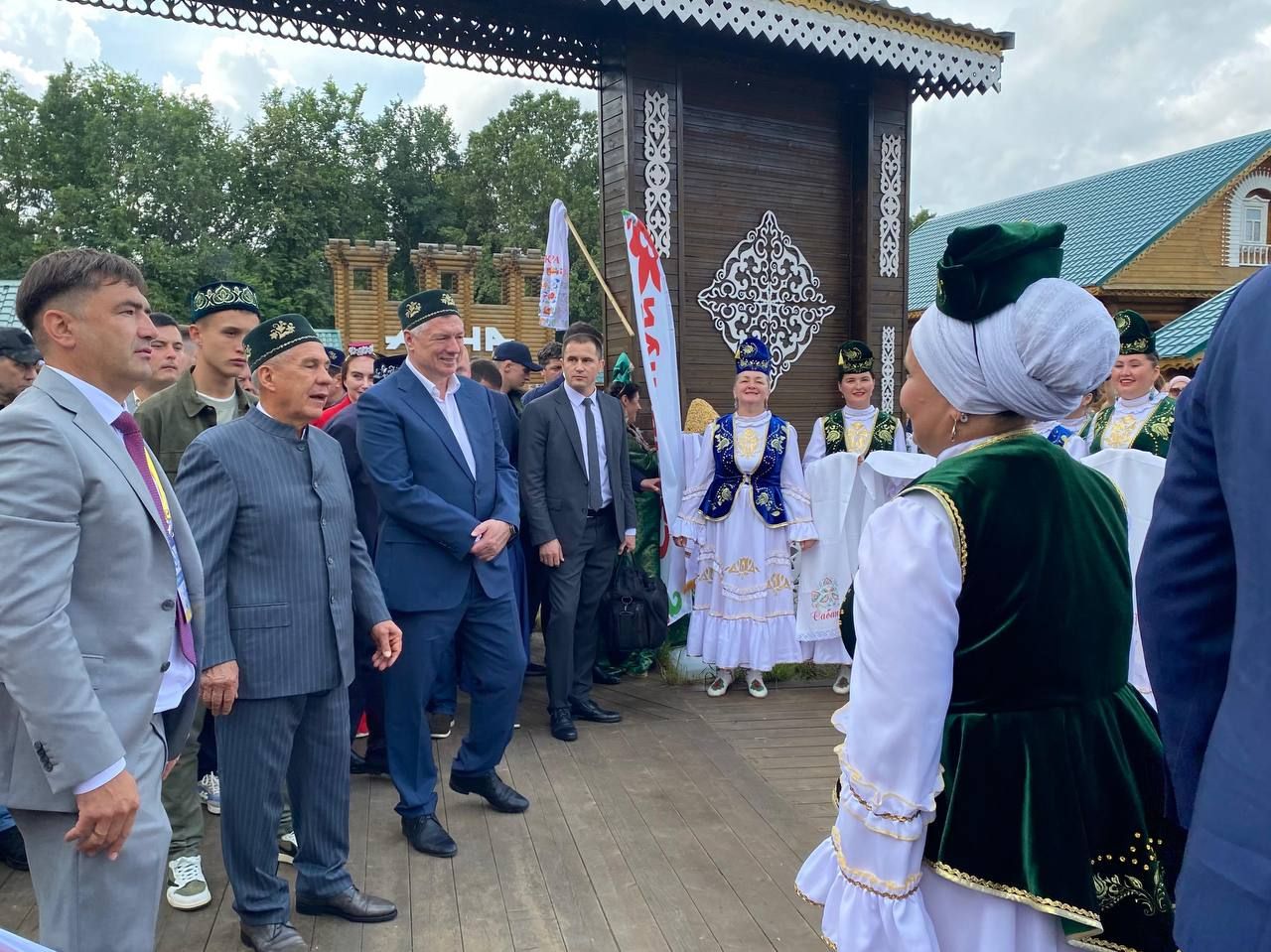 Кукморяне представили подворье на Сабантуе в Казани – фоторепортаж