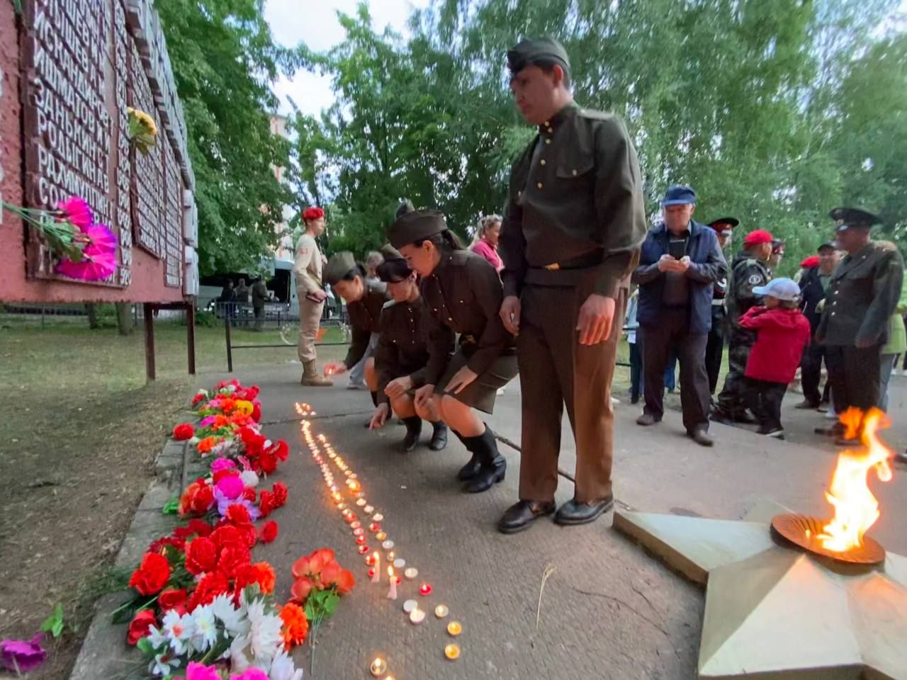 Кукмаралылар хәтер шәмнәре кабызды