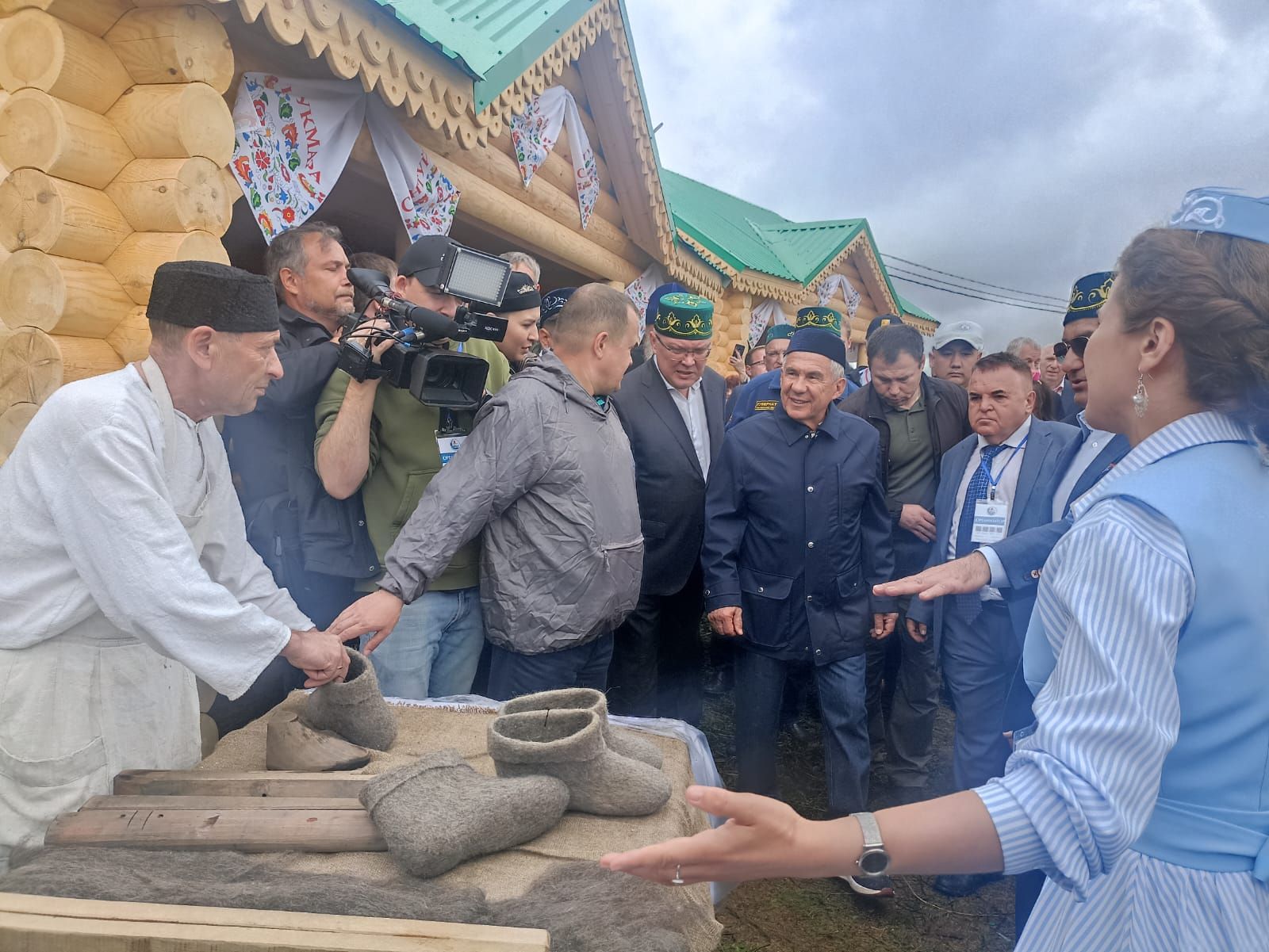 Кукморский район представил подворье Татарстана на XV Всероссийском сельском Сабантуе в Вятских Полянах