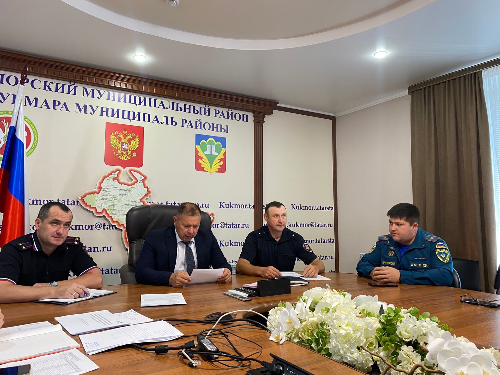 В Кукморе обсудили безопасность дорожного движения на дорогах района