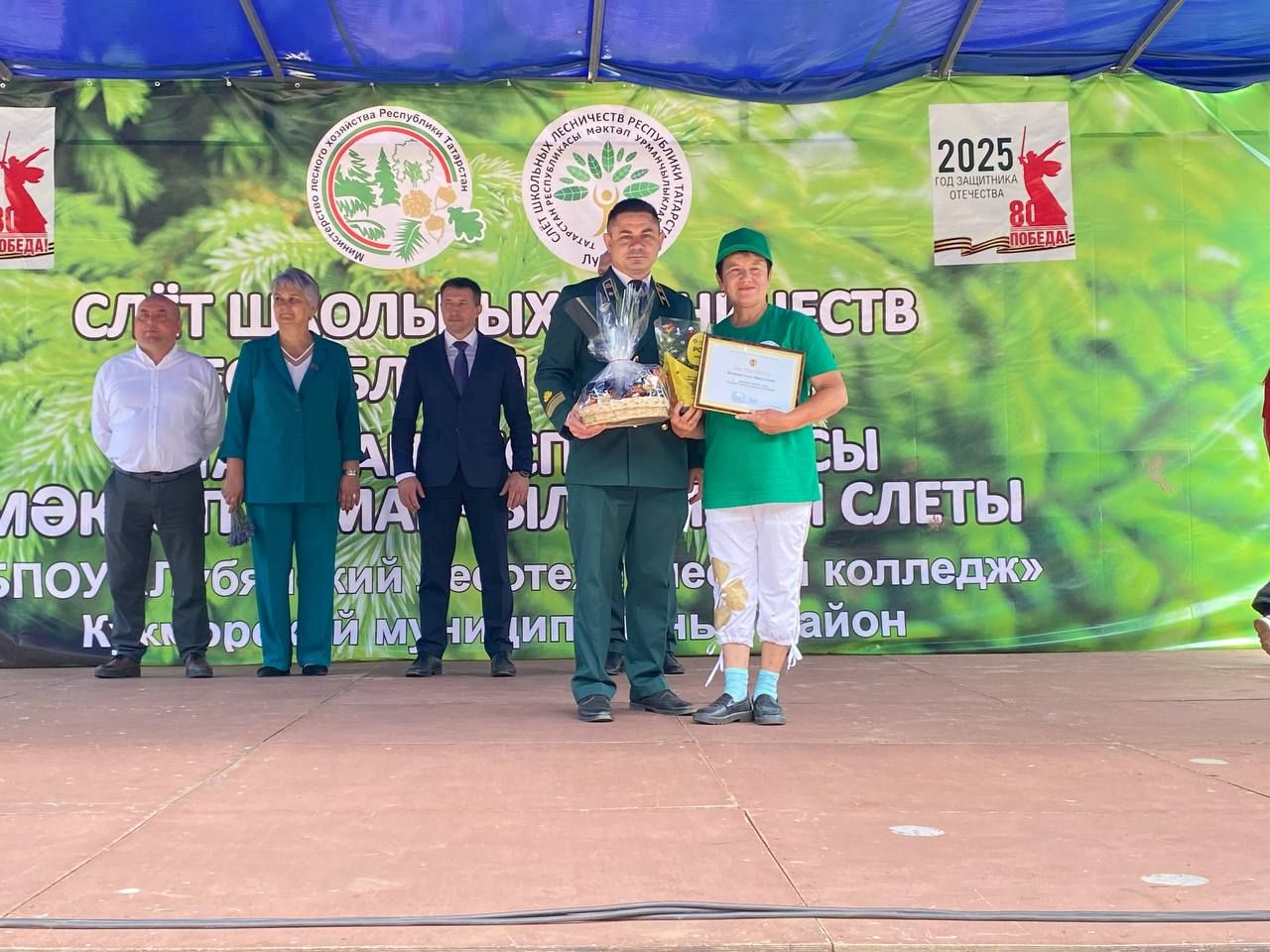 Кукмара районында мәктәп урманчылыкларының слеты булды