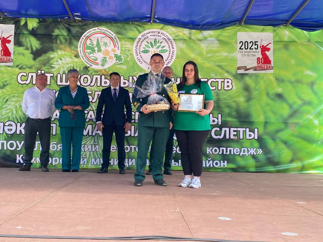 Кукмара районында мәктәп урманчылыкларының слеты булды