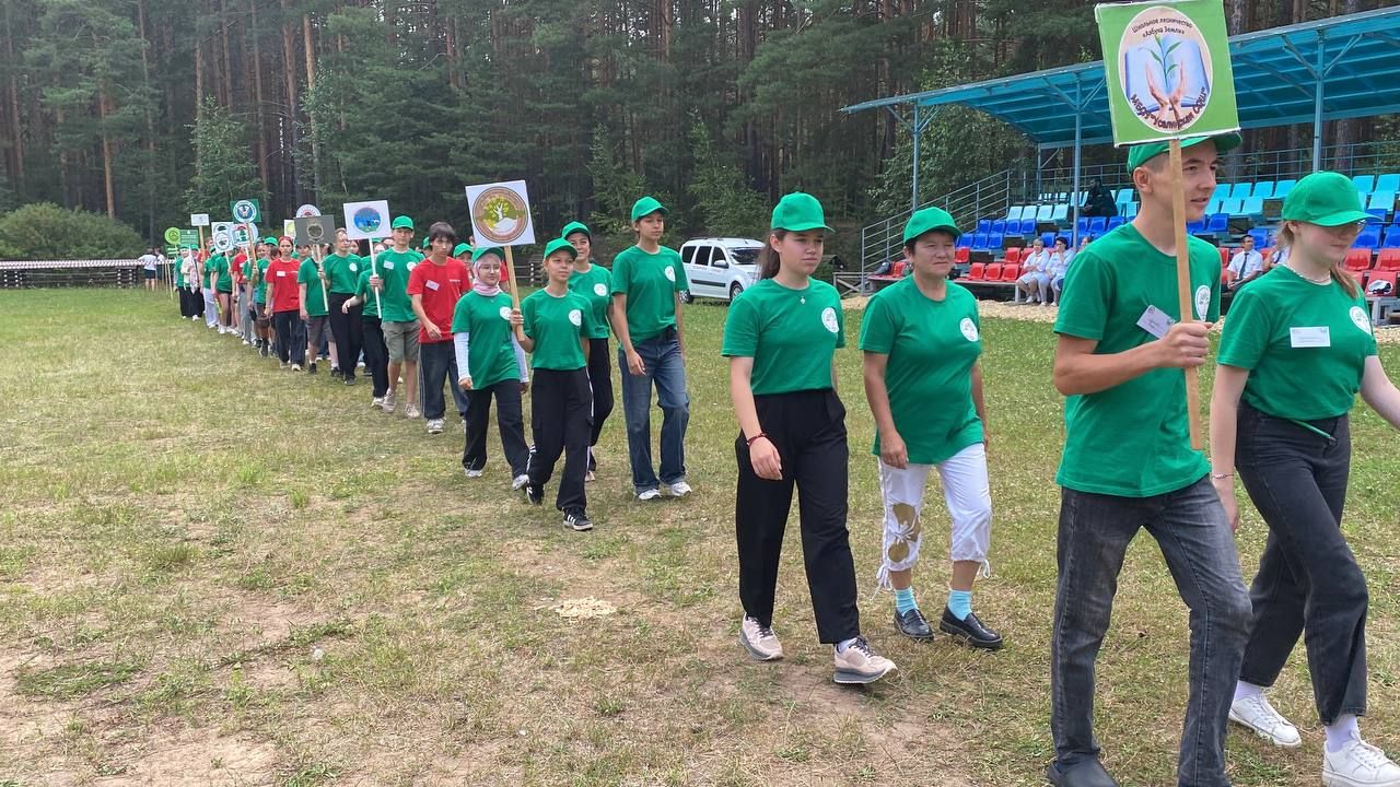 Кукмара районында мәктәп урманчылыкларының слеты булды