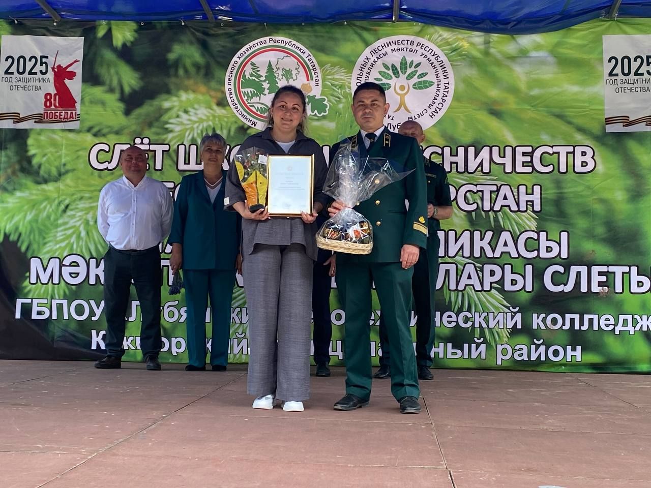 Кукмара районында мәктәп урманчылыкларының слеты булды