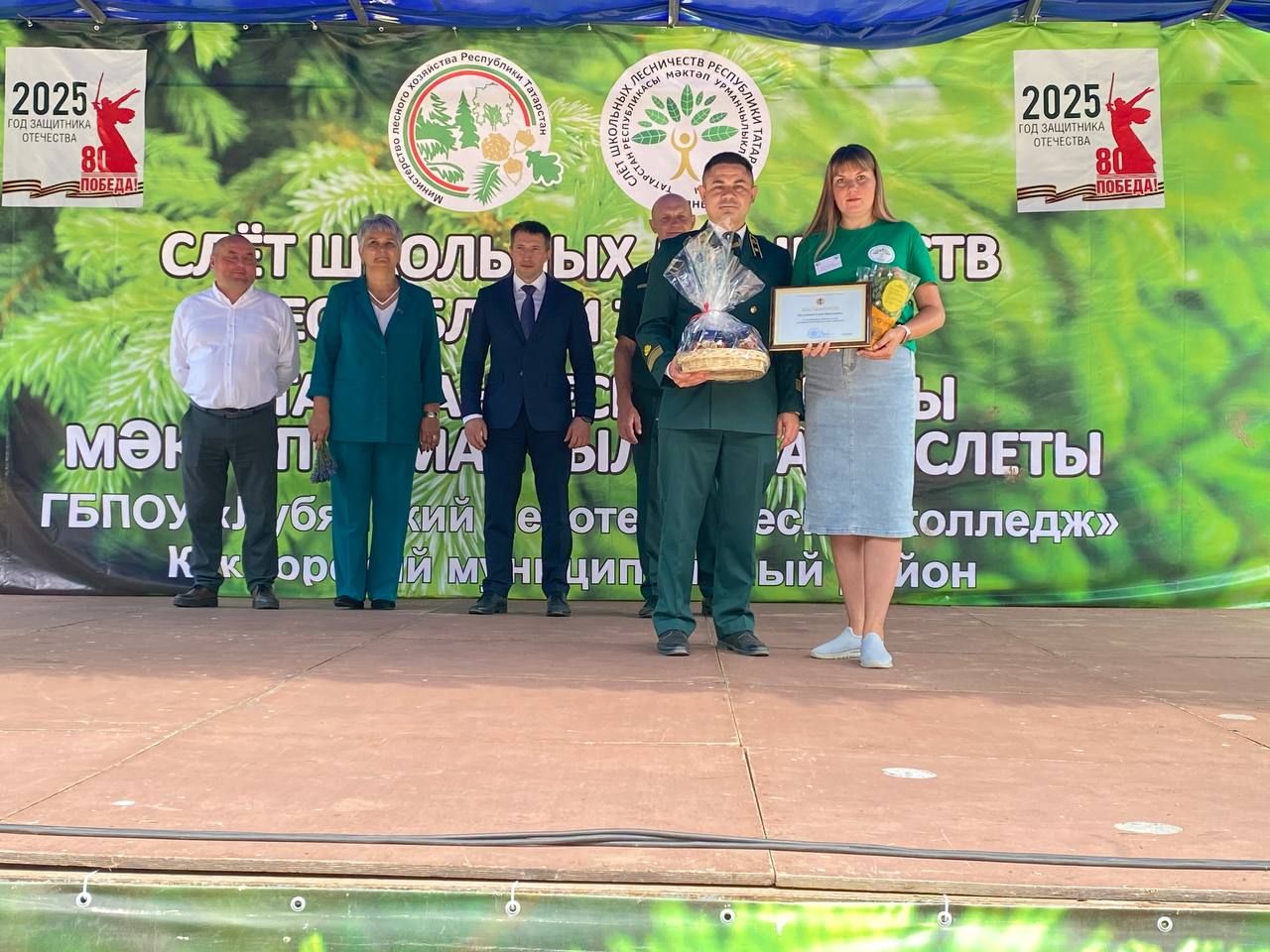 Кукмара районында мәктәп урманчылыкларының слеты булды