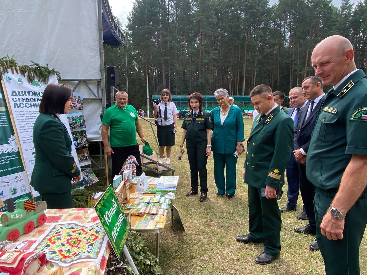 Кукмара районында мәктәп урманчылыкларының слеты булды