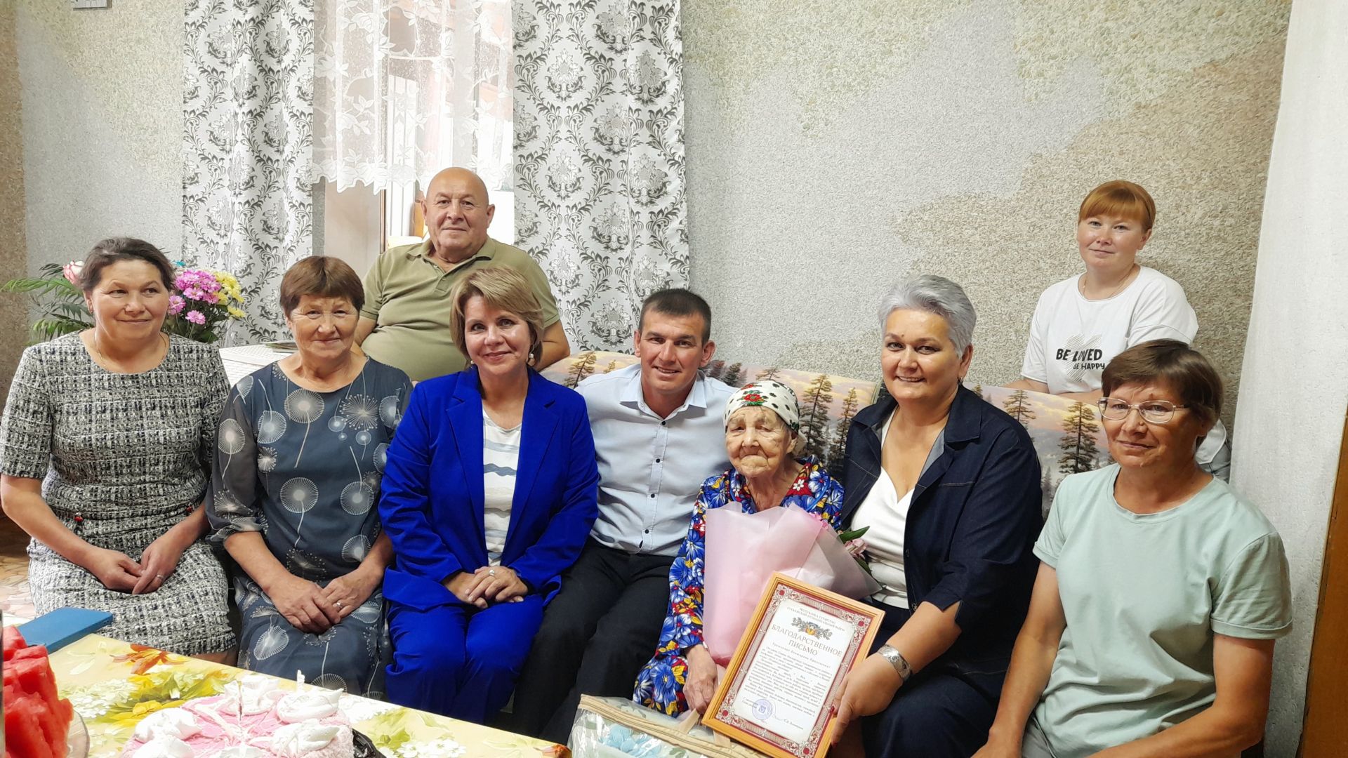 Зульфира Юсупова из Кукмора отметила 95-летний юбилей