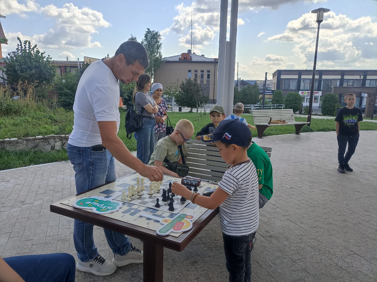 В Кукморе прошел шахматный турнир в рамках проекта «Курше Фест»