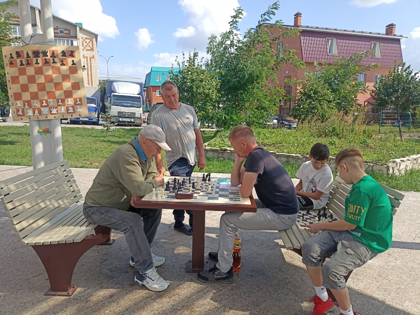 В Кукморе прошел шахматный турнир в рамках проекта «Курше Фест»