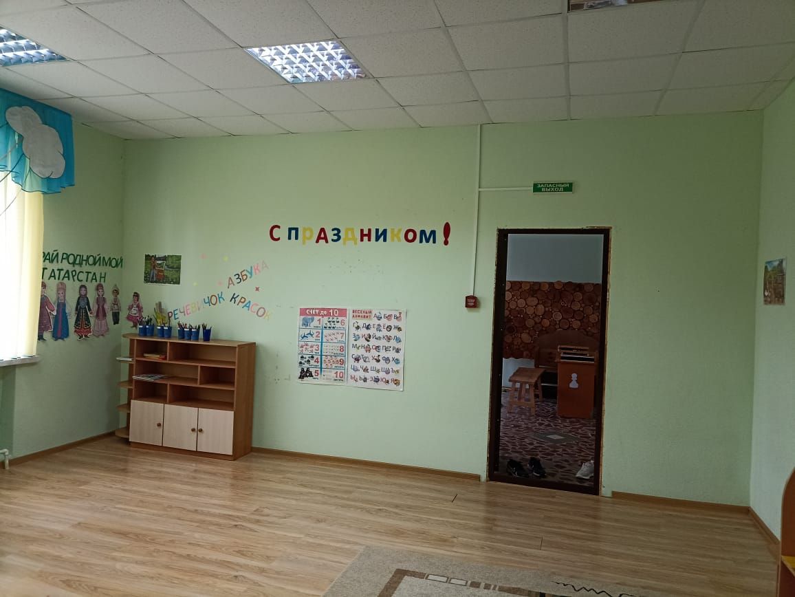 Поч.Кучук җирлегендә мәгариф учреждениеләренең яңа уку елына әзерлеге тикшерелде
