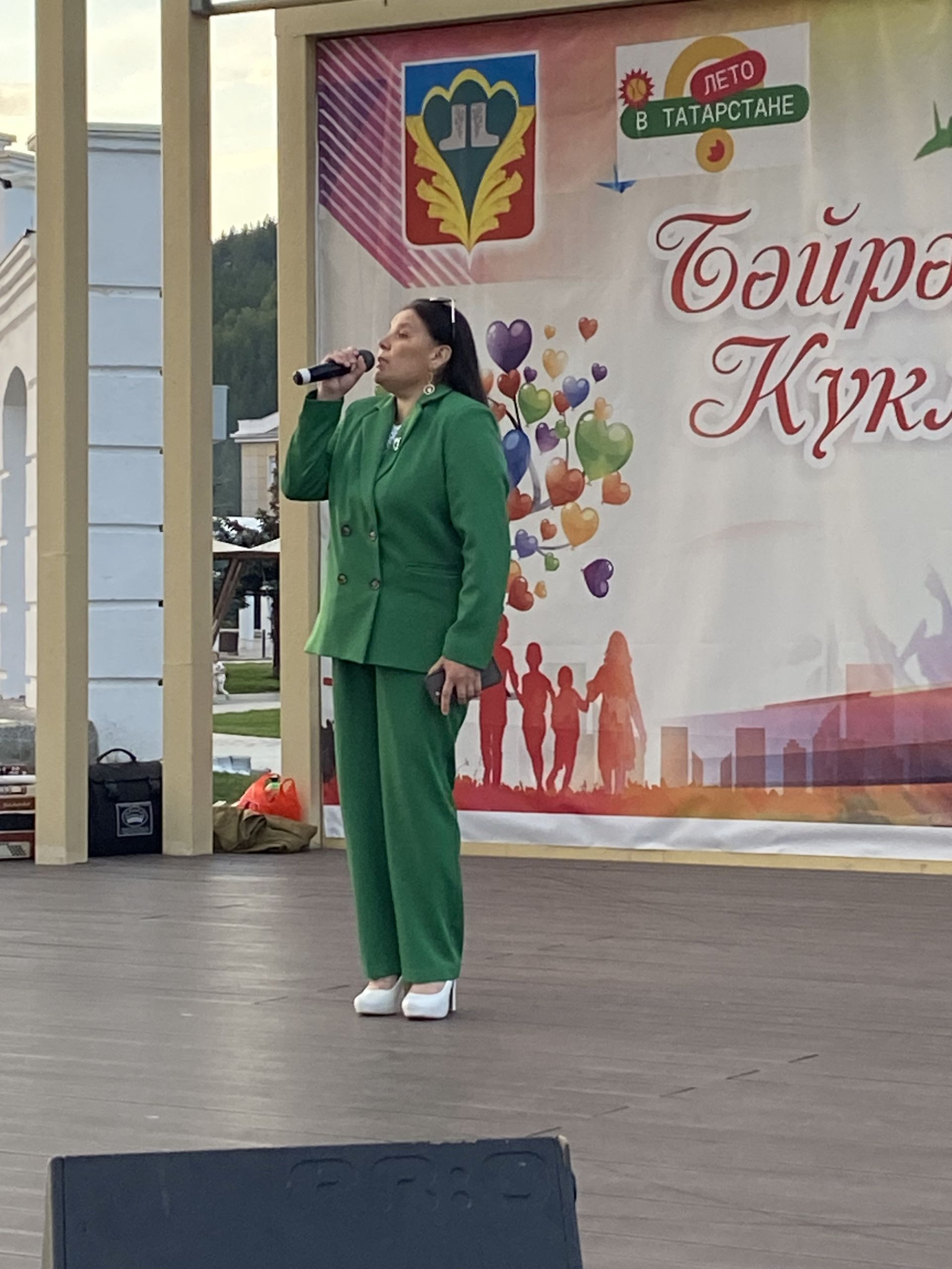 «Лето в Татарстане»: в Кукморе прошел патриотический концерт