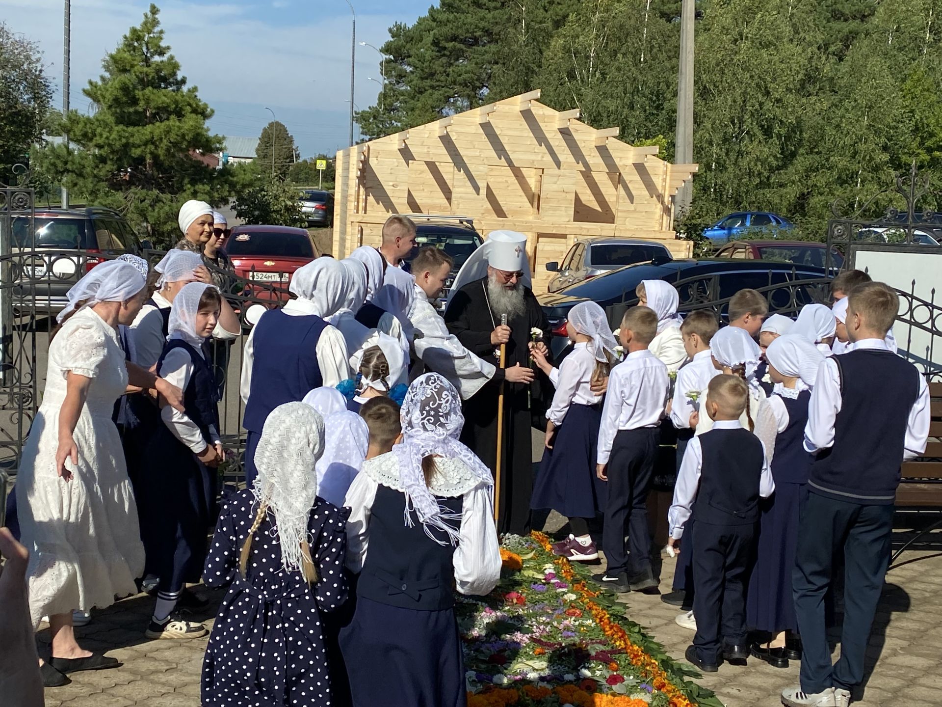 Кукмара районына митрополит Кирилл килде