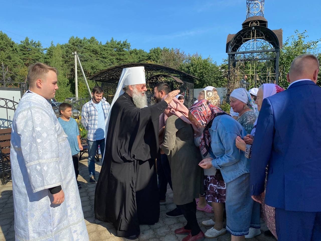 Кукмара районына митрополит Кирилл килде