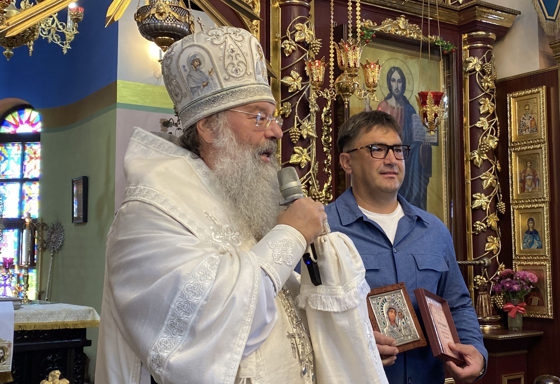 Кукмара районына митрополит Кирилл килде
