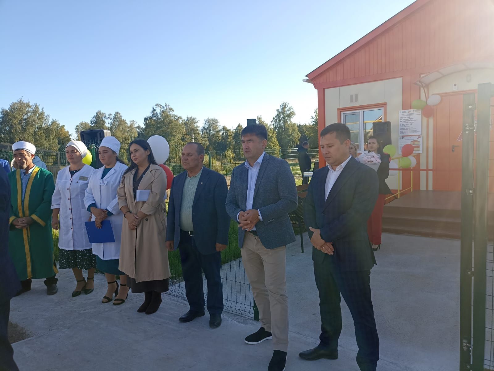 Тырыш авылында төзелгән яңа ФАП кунаклар кабул итте