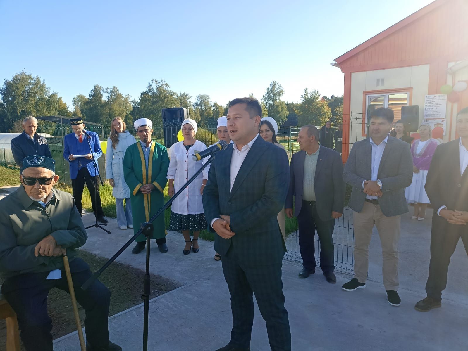 Тырыш авылында төзелгән яңа ФАП кунаклар кабул итте