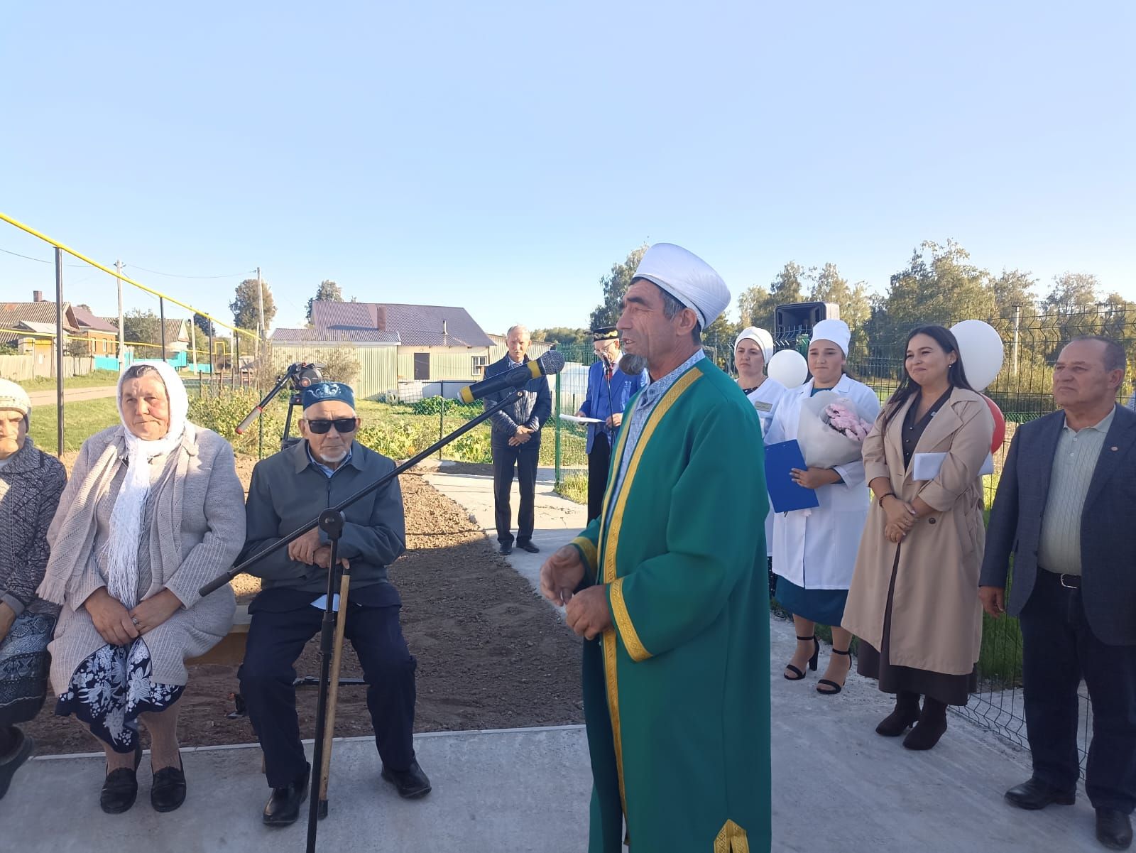 Тырыш авылында төзелгән яңа ФАП кунаклар кабул итте