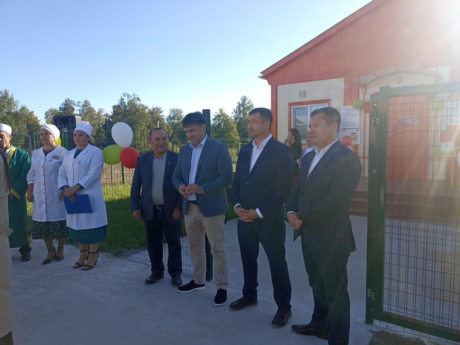 Тырыш авылында төзелгән яңа ФАП кунаклар кабул итте
