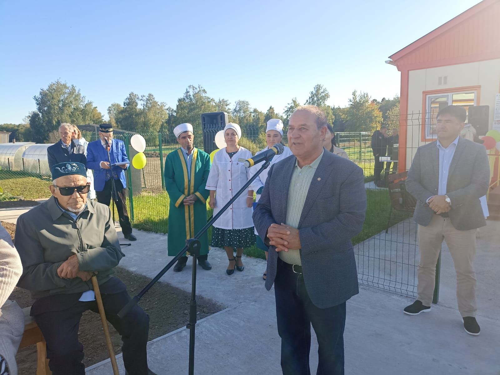 Тырыш авылында төзелгән яңа ФАП кунаклар кабул итте