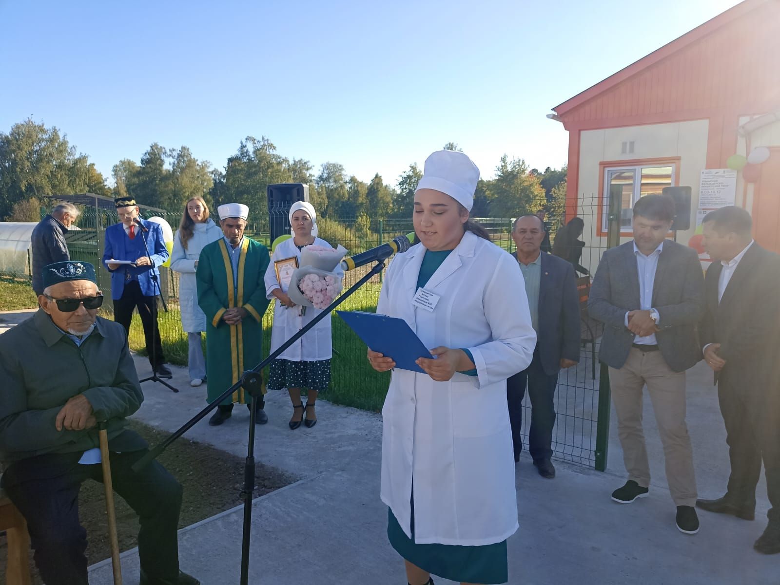 Тырыш авылында төзелгән яңа ФАП кунаклар кабул итте