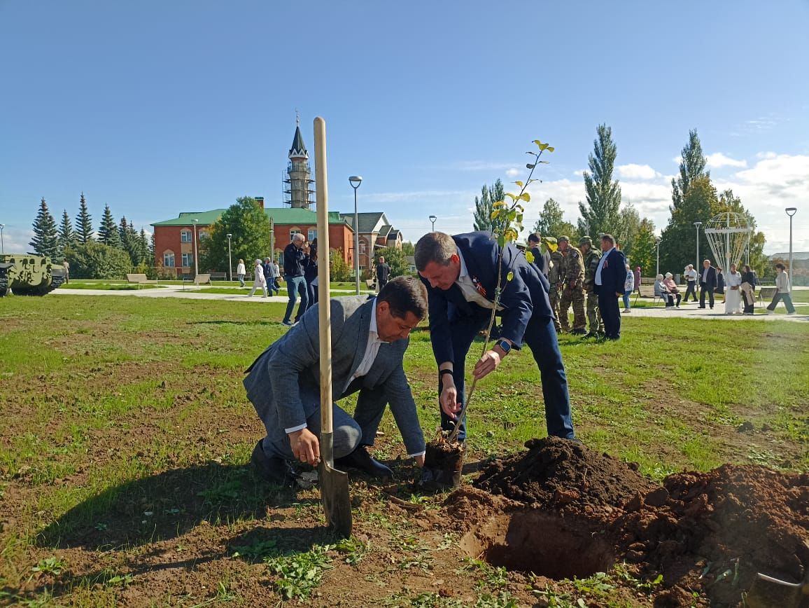 Кукмарада Җиңү Паркы ачылды