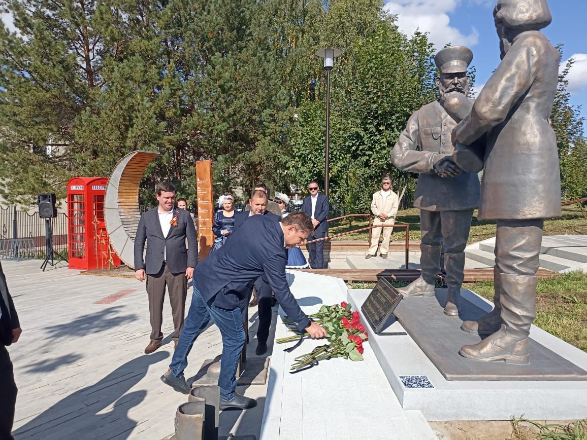 Кукмарада бертуган Родыгиннар истәлегенә һәйкәл ачылды