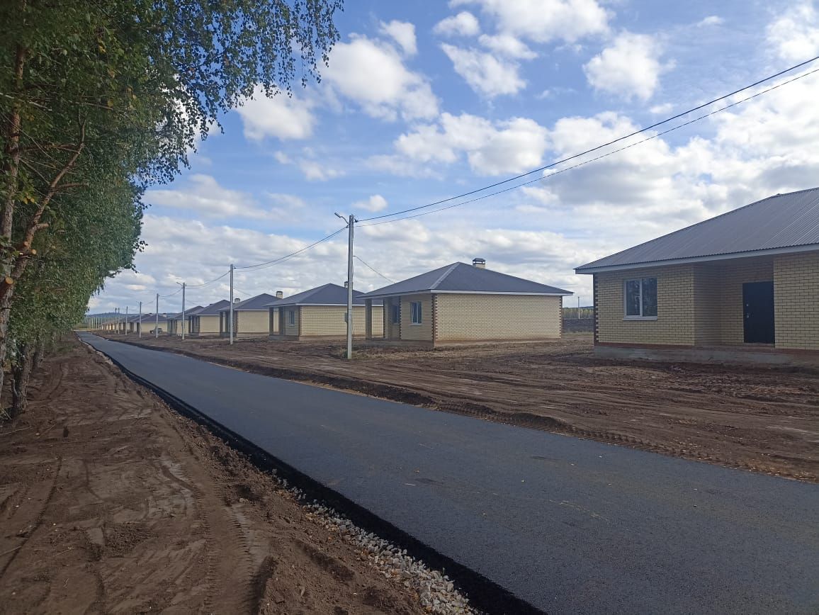 Кукмара районының Камышлы авылында төзелгән яңа йортлардан ачкычлар ияләренә тапшырылды