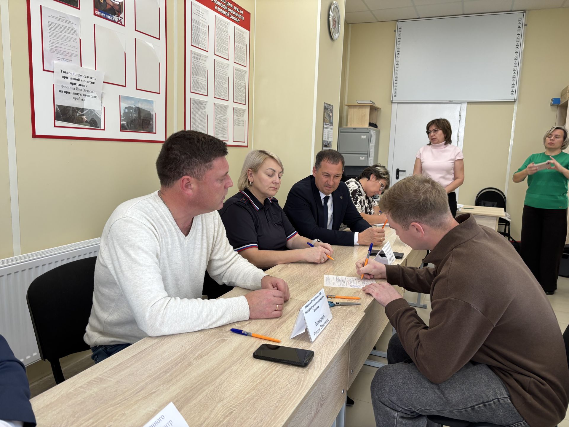 В Кукморском районе начался осенний призыв на военную службу