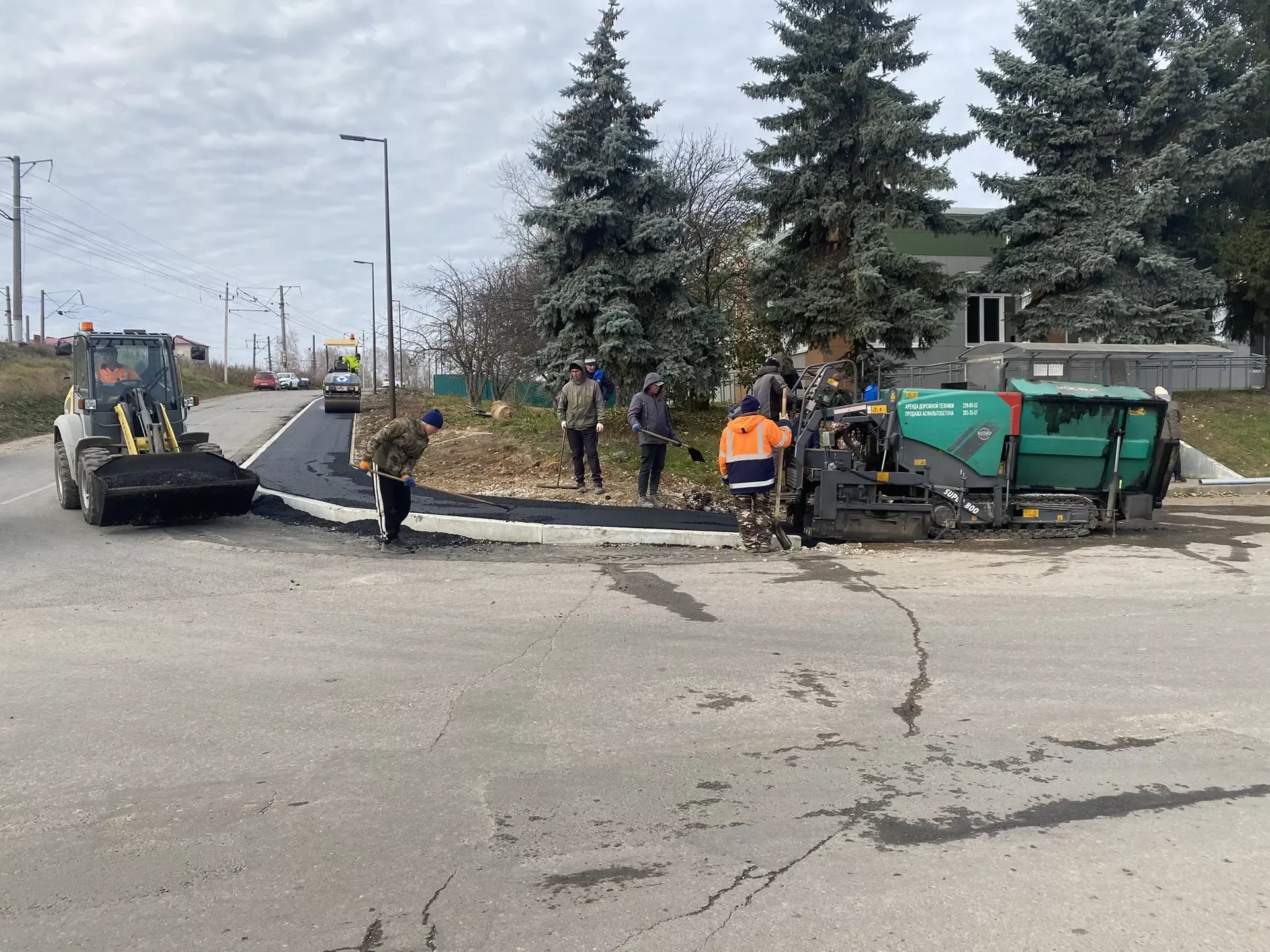 Осень дала время навести порядок: Дорожные работы в Кукморе вышли на финишную прямую