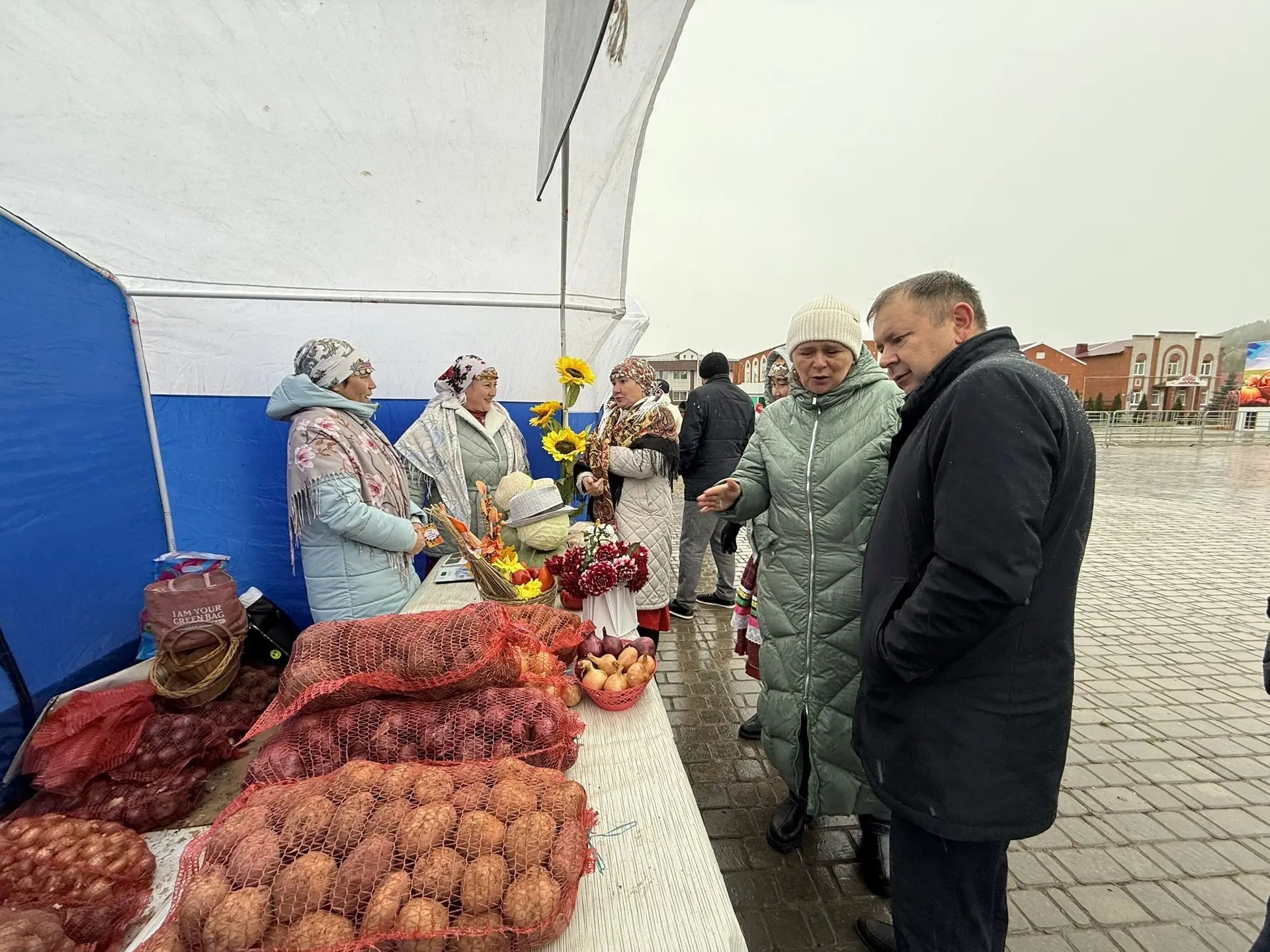 В Кукморе прошла праздничная ярмарка