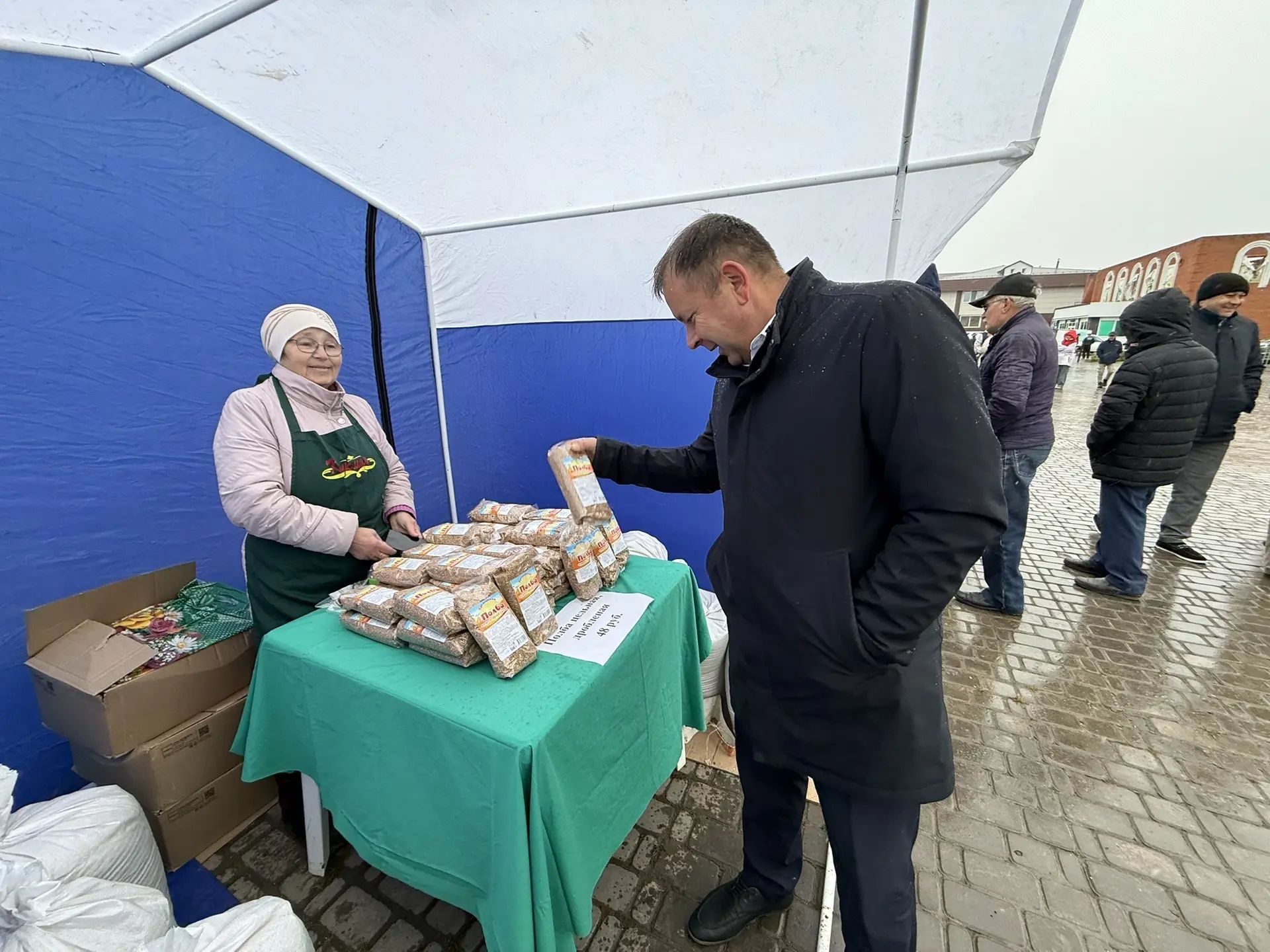 В Кукморе прошла праздничная ярмарка