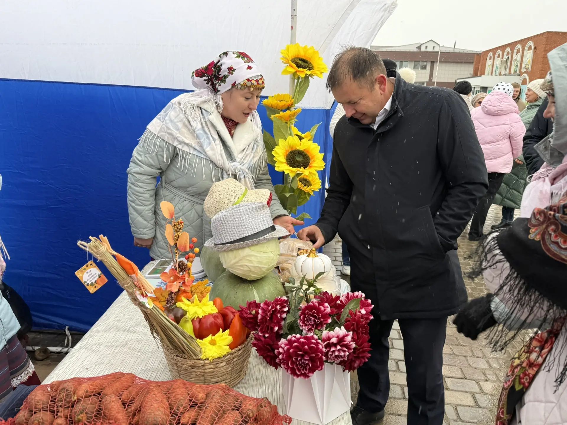 В Кукморе прошла праздничная ярмарка