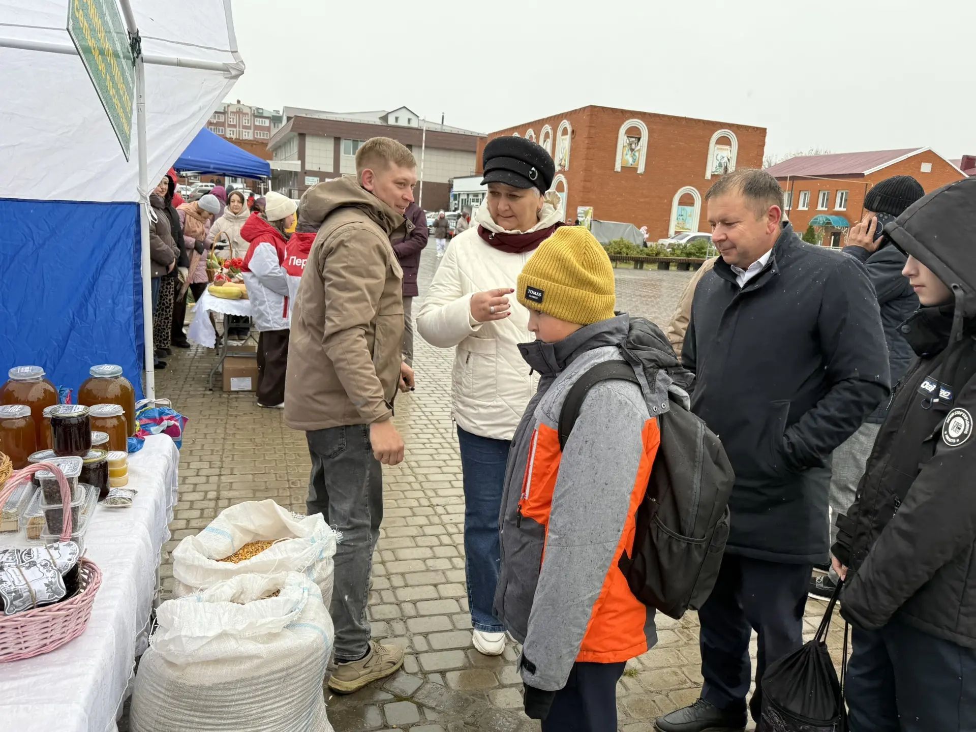 В Кукморе прошла праздничная ярмарка