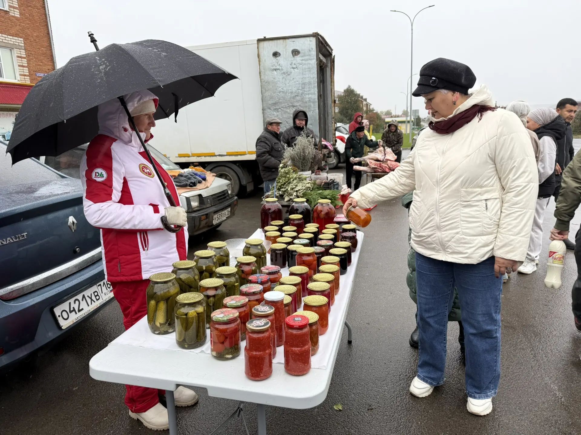 В Кукморе прошла праздничная ярмарка