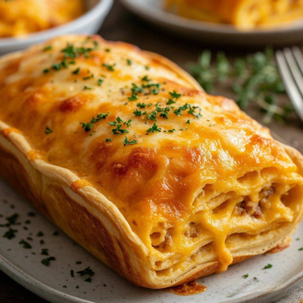 Запеканка с блинами на Масленицу