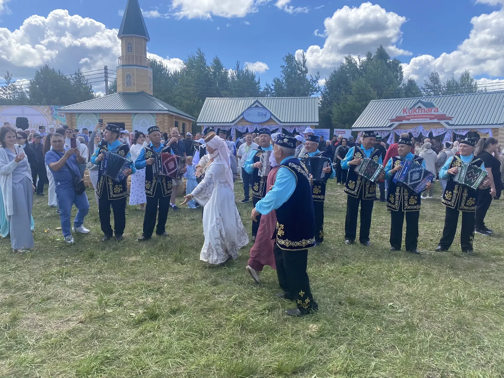 Кукмаралылар Пенза өлкәсендә оештырылган Сабантуйда катнашты (фоторепортаж)
