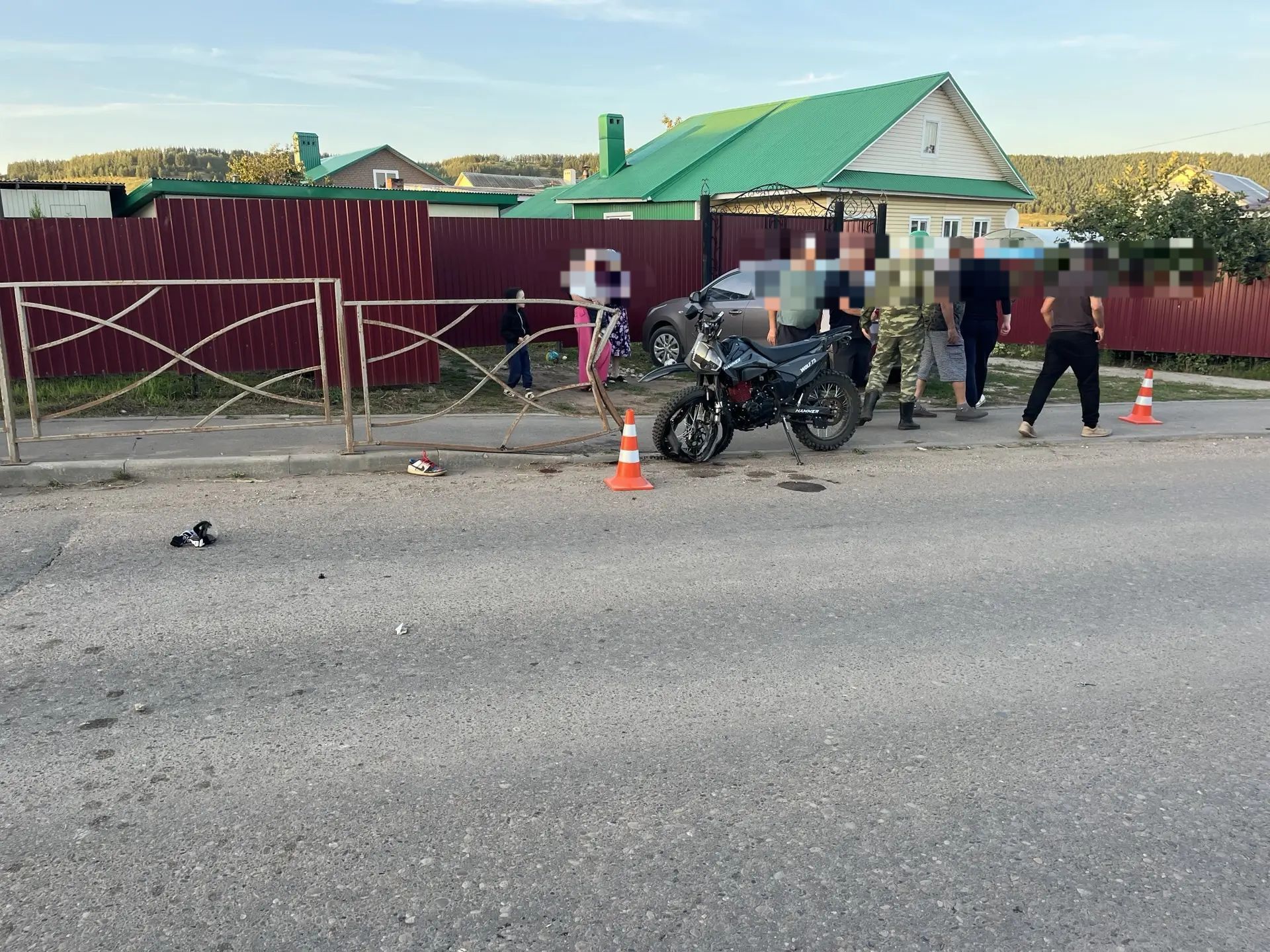 Двое подростков госпитализированы после ДТП на питбайке в Кукморском районе