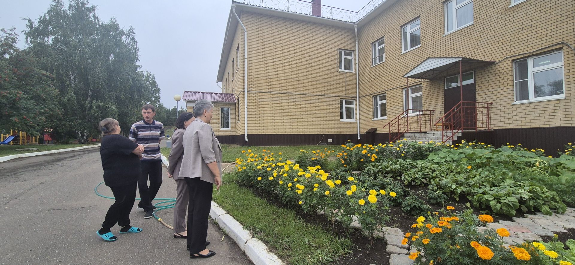 Кукмара районындагы мәгариф учреждениеләренең яңа уку елына әзерлеген тикшерелә