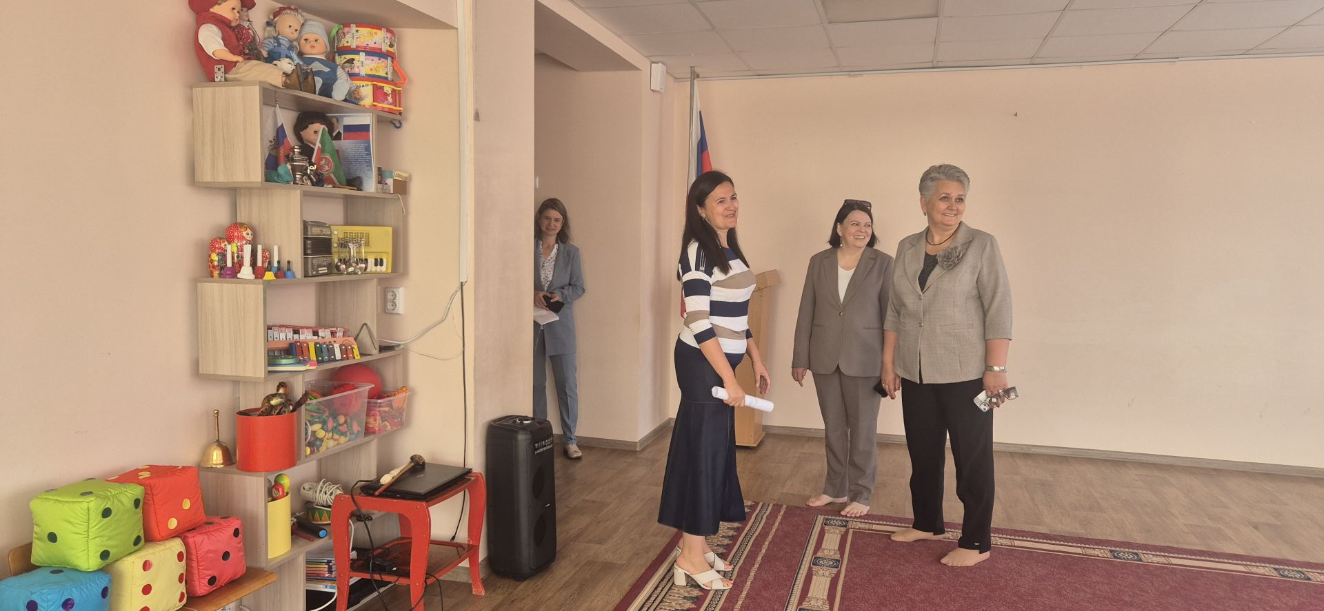 Кукмара районындагы мәгариф учреждениеләренең яңа уку елына әзерлеген тикшерелә