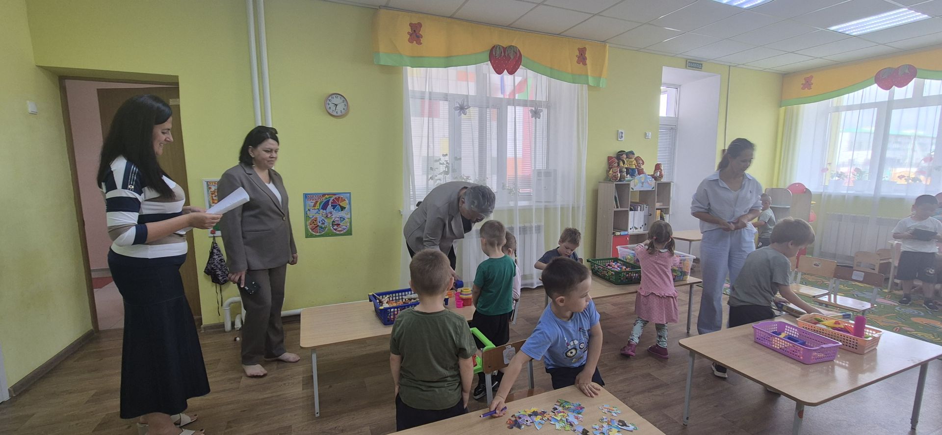 Кукмара районындагы мәгариф учреждениеләренең яңа уку елына әзерлеген тикшерелә