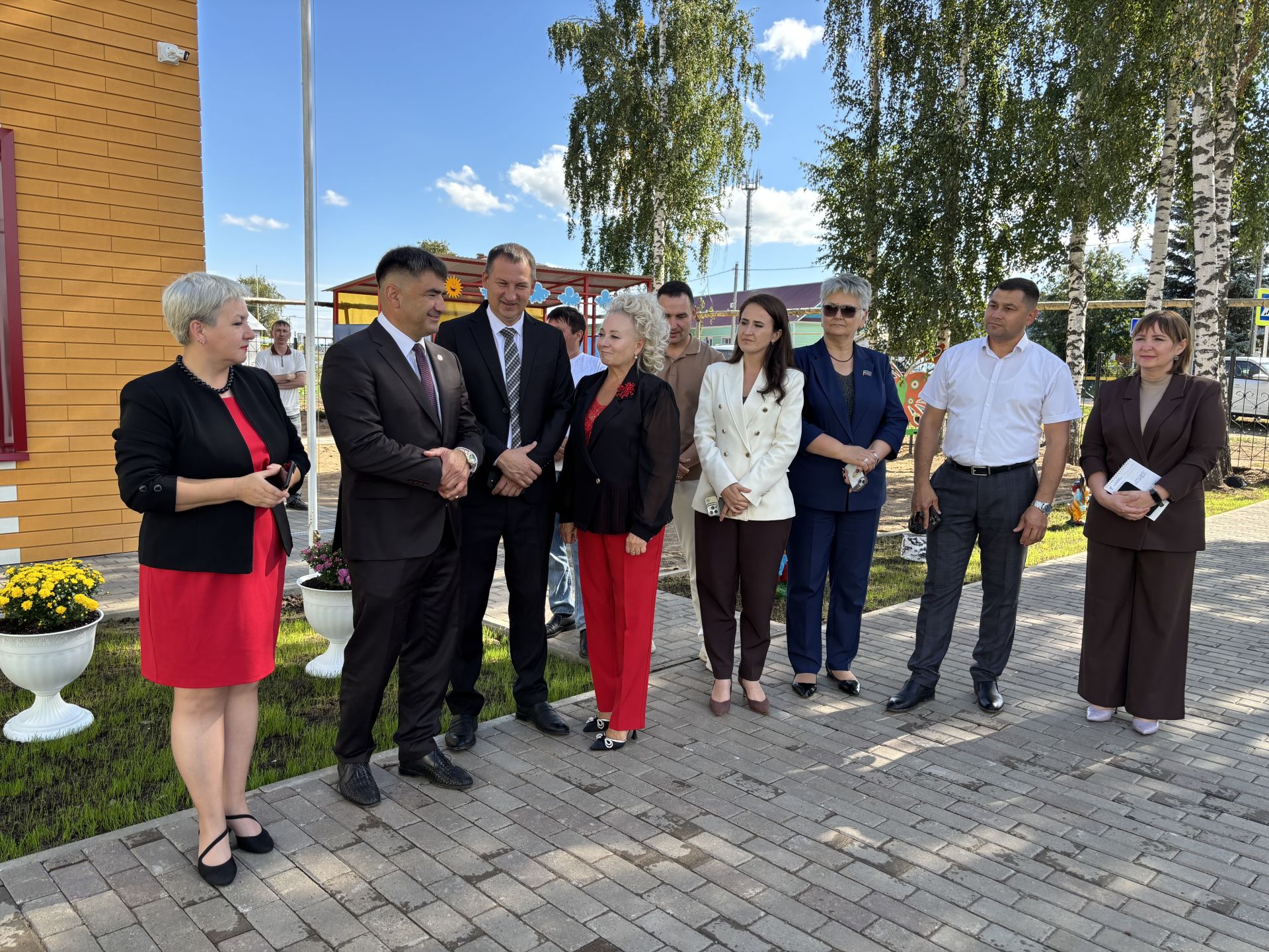 Кукмарада капиталь төзекләндерелгән «Каенкай» балалар бакчасы ачылды